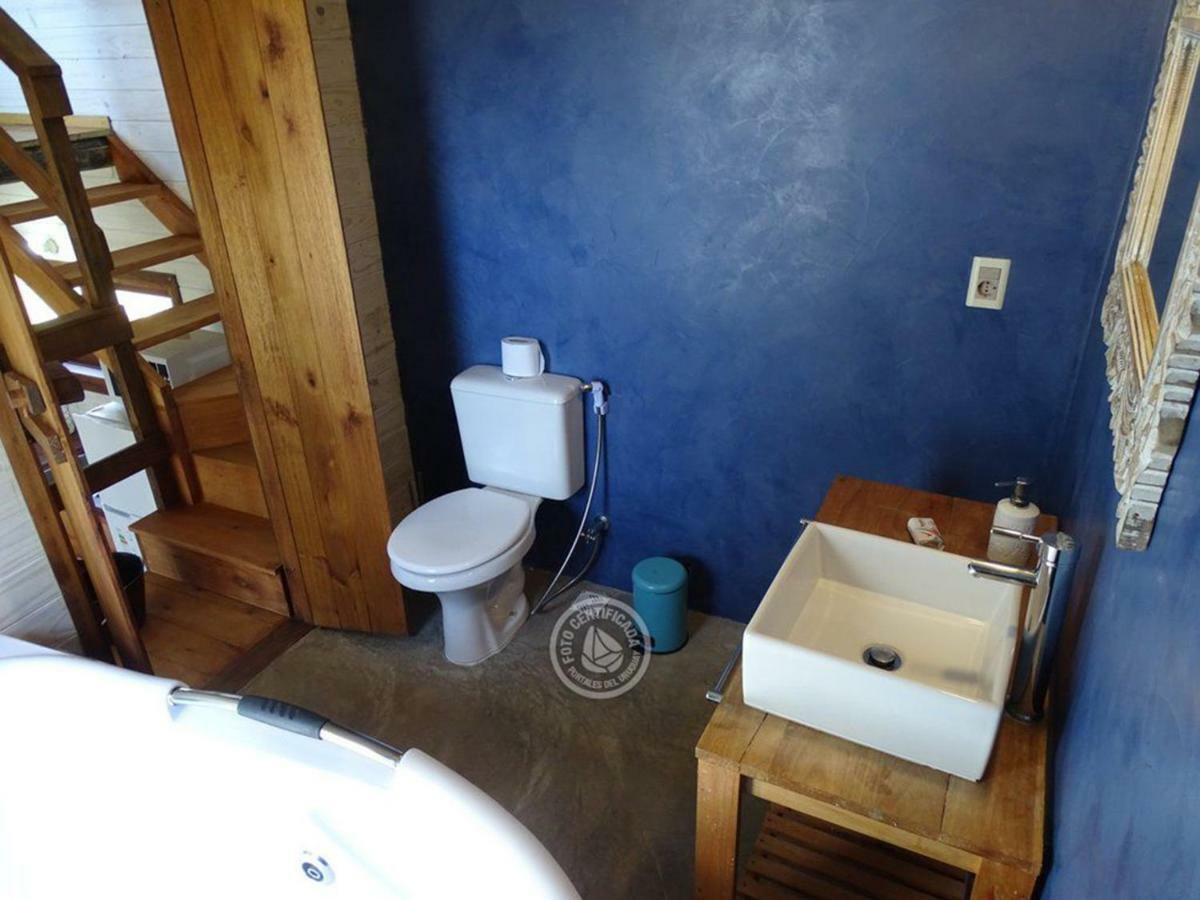 Casas Sadhana Punta Del Diablo Esterno foto